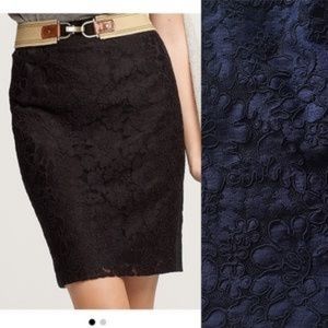SOLD on eBay/JCrew Heirloom Lace No 2 Pencil Skirt